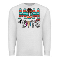 Oatmeal Heather mom of boys Premium Sweatshirt - CowhideDigitalArt