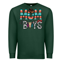 Sports Green mom of boys Premium Sweatshirt - CowhideDigitalArt