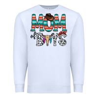 White mom of boys Premium Sweatshirt - CowhideDigitalArt