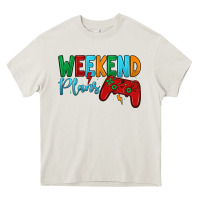 Cream weekend plans Heavy Core Tee - JahusDesignShop