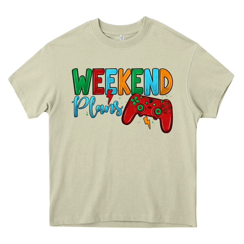Weekend Plans Heavy Core Tee by JahusDesignShop | Teevron