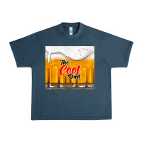 Midnight Navy the cool dad and beer Urban Heavy Tee - TumblerDesignByShophia