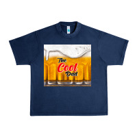 Navy the cool dad and beer Urban Heavy Tee - TumblerDesignByShophia