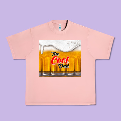 The Cool Dad And Beer Urban Heavy Tee Designed By Tumblerdesignbyshophia
