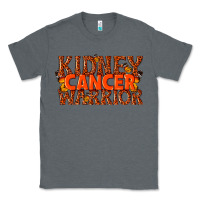 Charcoal Heather kidney cancer warrior Classic Tee - texasbilliewilder