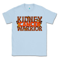 Dusty Blue kidney cancer warrior Classic Tee - texasbilliewilder