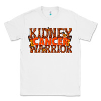 White kidney cancer warrior Classic Tee - texasbilliewilder
