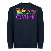 Navy This is my straight person costume pride LGBTQ Heavyweight Sweatshirt - BundleAndBundleShop