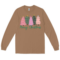 Toasted Coconut merry christmas trees Long Sleeve Tee - CowGirlArtShop