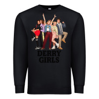 Black Lover Gifts Derry Girls Gift For Movie Fans Premium Sweatshirt - lanVoArt