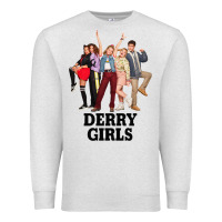 Oatmeal Heather Lover Gifts Derry Girls Gift For Movie Fans Premium Sweatshirt - lanVoArt