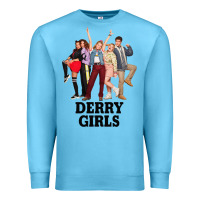 Ocean Blue Lover Gifts Derry Girls Gift For Movie Fans Premium Sweatshirt - lanVoArt