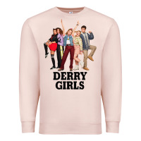 Pale Pink Lover Gifts Derry Girls Gift For Movie Fans Premium Sweatshirt - lanVoArt