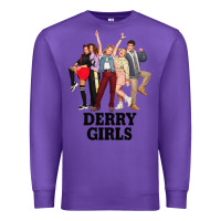 Purple Lover Gifts Derry Girls Gift For Movie Fans Premium Sweatshirt - lanVoArt
