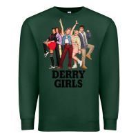Sports Green Lover Gifts Derry Girls Gift For Movie Fans Premium Sweatshirt - lanVoArt