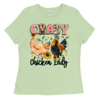 Matcha crazy chicken lady Ladies Tee - Artiststas