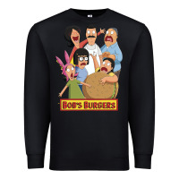 Black bobs family portrait Premium Sweatshirt - lanVoArt