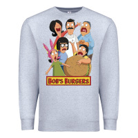 Heather Grey bobs family portrait Premium Sweatshirt - lanVoArt