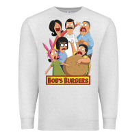 Oatmeal Heather bobs family portrait Premium Sweatshirt - lanVoArt