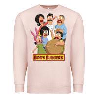 Pale Pink bobs family portrait Premium Sweatshirt - lanVoArt