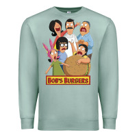 Seafoam bobs family portrait Premium Sweatshirt - lanVoArt