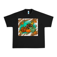 Black happy fall Urban Heavy Tee - TumblerDesignByShophia