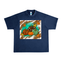Navy happy fall Urban Heavy Tee - TumblerDesignByShophia