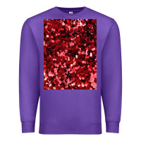 Purple red glitter party sequins Premium Sweatshirt - lanVoArt