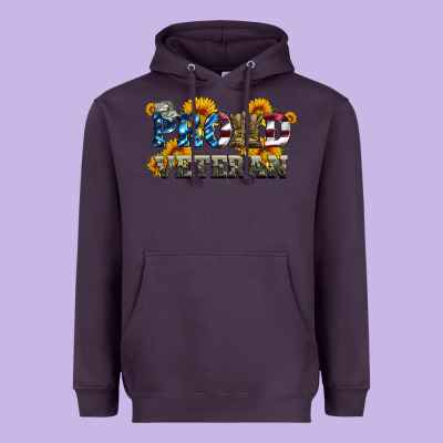 Proud Veteran Boots And Hats Heavyweight Hoodie Designed By Artiststas
