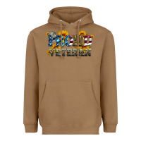 Toasted Coconut proud veteran boots and hats Heavyweight Hoodie - Artiststas