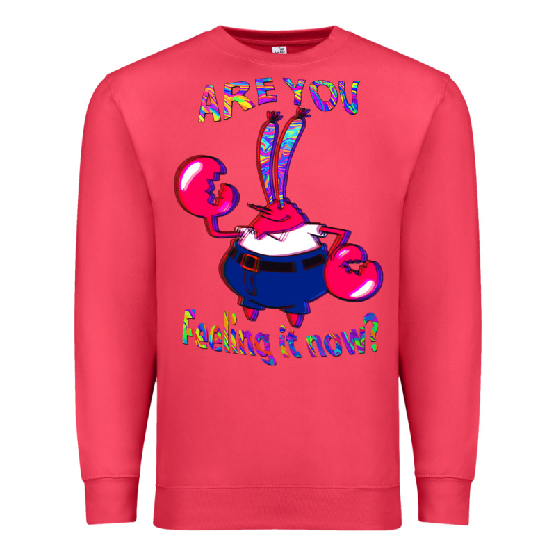 Funny Men Are You Feeling It Now Mr Krabs Gifts For Music Fans 1 Premium Sweatshirt by lanVoArt | Teevron