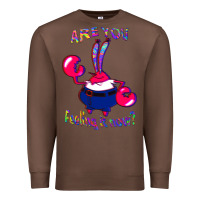 Chestnut Funny Men Are You Feeling It Now Mr Krabs Gifts For Music Fans 1 Premium Sweatshirt - lanVoArt