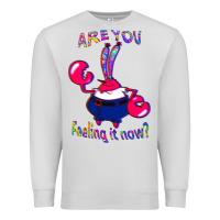 Dove Grey Funny Men Are You Feeling It Now Mr Krabs Gifts For Music Fans 1 Premium Sweatshirt - lanVoArt