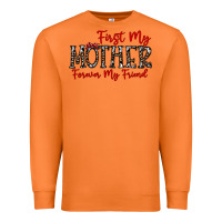 Carrot first my mother forever my friend Premium Sweatshirt - CowhideDigitalArt