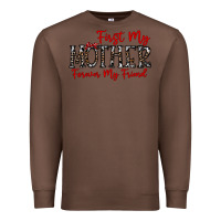 Chestnut first my mother forever my friend Premium Sweatshirt - CowhideDigitalArt