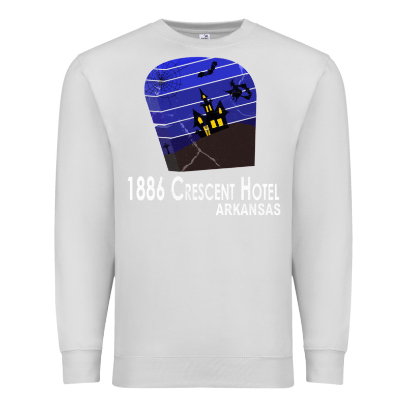 1886 Crescent Hotel Eureka Springs Arkansas Usa Halloween Haunted Bat  Premium Sweatshirt by lanVoArt | Teevron