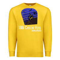 Lemon 1886 Crescent Hotel Eureka Springs Arkansas USA Halloween Haunted Bat  Premium Sweatshirt - lanVoArt