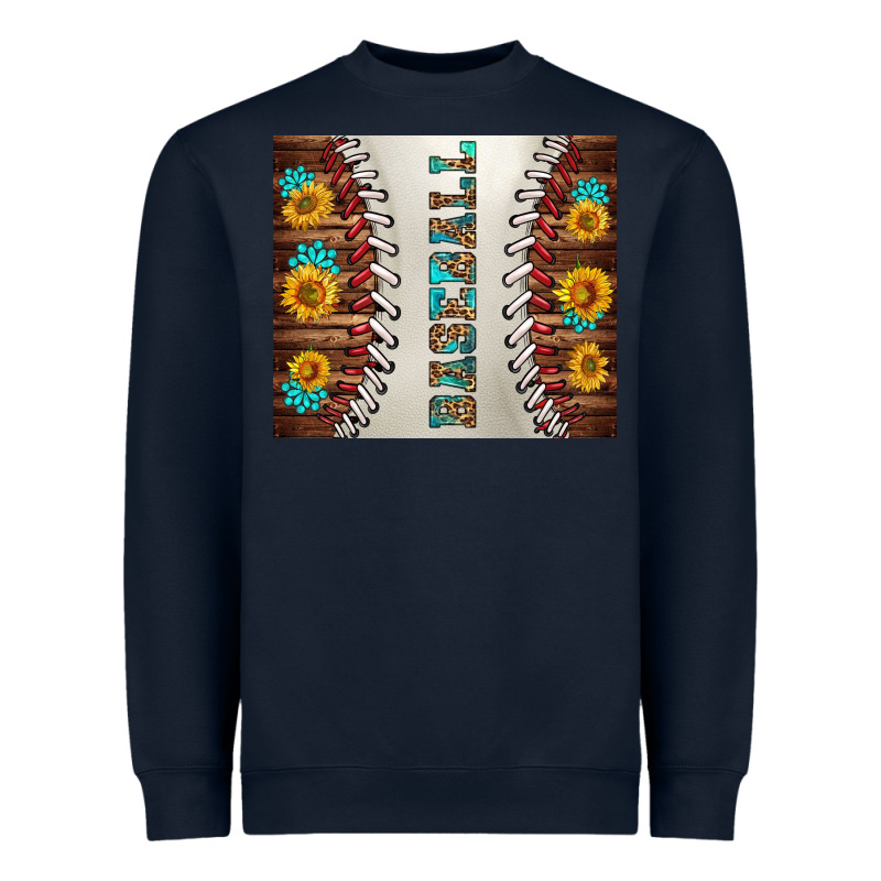 Baseball With Sunflower And Gemstone Tumbler Heavyweight Sweatshirt by BundleAndBundleShop | Teevron