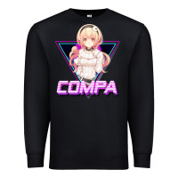 Black hyperdimension neptunia (compa aesthetic) Premium Sweatshirt - lanVoArt
