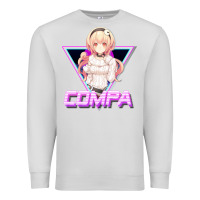 Dove Grey hyperdimension neptunia (compa aesthetic) Premium Sweatshirt - lanVoArt