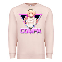 Pale Pink hyperdimension neptunia (compa aesthetic) Premium Sweatshirt - lanVoArt