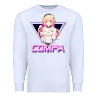 White hyperdimension neptunia (compa aesthetic) Premium Sweatshirt - lanVoArt