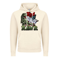 Vintage Artic Red white rawr 4th of july Vintage Hoodie - HowdyJamesFarm