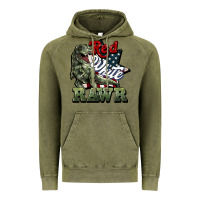 Vintage Olive Red white rawr 4th of july Vintage Hoodie - HowdyJamesFarm
