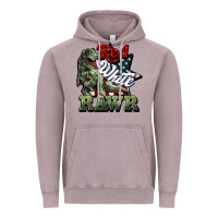 Vintage Zinc Red white rawr 4th of july Vintage Hoodie - HowdyJamesFarm