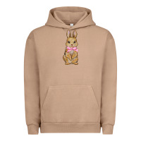 Pigment Burro easter rabbit pink flowers Urban Hoodie - BarkalooDesign