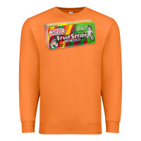 Carrot old school fruit stripe gum Premium Sweatshirt - lanVoArt