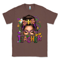 Chestnut mardi gras teacher caucasian messy bun Classic Tee - texasbilliewilder