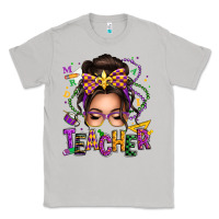 Moon Dust mardi gras teacher caucasian messy bun Classic Tee - texasbilliewilder