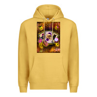 Antique Gold tarot cards Premium Hoodie - BundleAndBundleShop